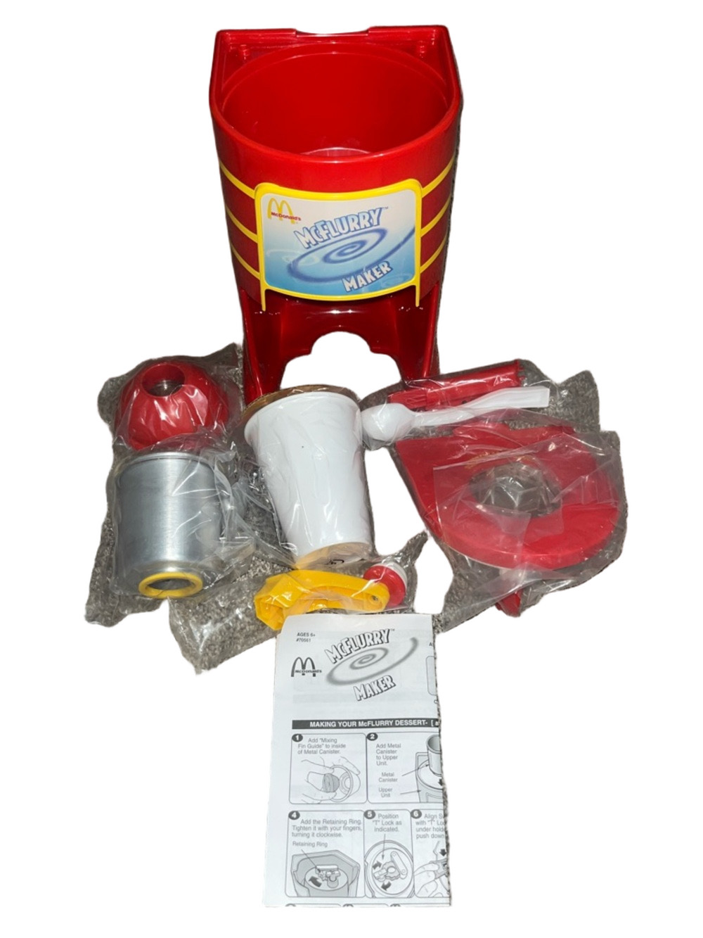 McDonalds McFlurry Maker 2003 New Unused Vintage MIckey D’s